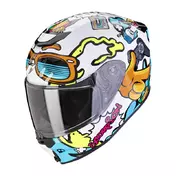 Scorpion Exo-jnr Air Fun Мотошлем White Blue Белый