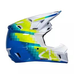 Leatt Moto 7.5 V26 Мотошлем Kit Pixel Blue Синий