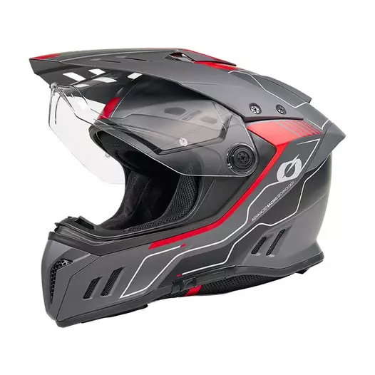 O Neal Sierra Rs Echo Мотошлем Black Red Красный (размер: xs)