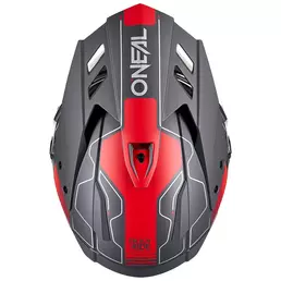 O Neal Sierra Rs Echo Мотошлем Black Red Красный