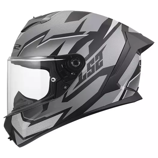 Ls2 Ff820 Rapid 3 Xtrem Мотошлем Black Grey Matt Серый