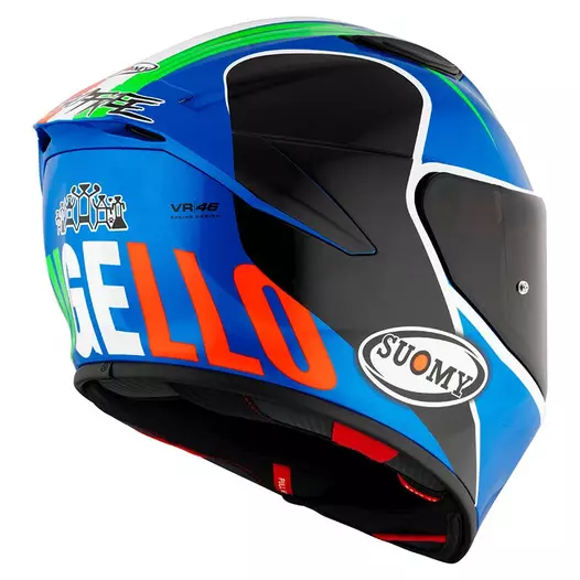 Suomy Track-1 Pecco Mugello 2022 Мотошлем Синий