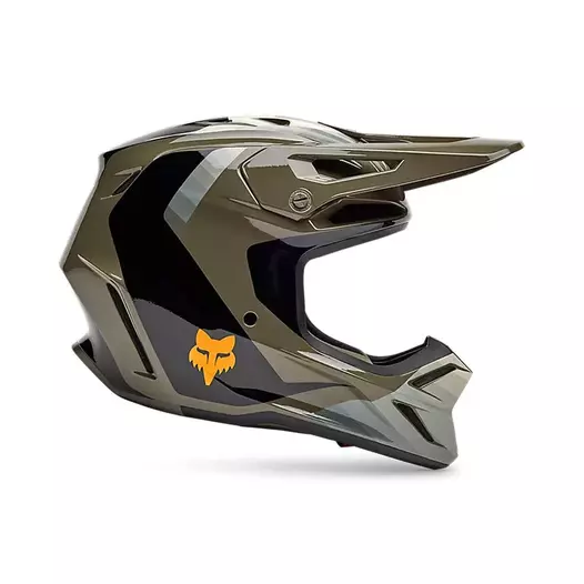 Fox V3 Fade Мотошлем Brown Black Коричневый