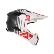 Acerbis Airstrike-c Мотошлем White Red Белый
