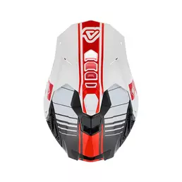 Acerbis Airstrike-c Мотошлем White Red Белый