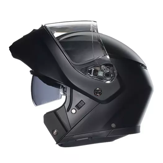 Agv Streetmodular Mono Modular Мотошлем Black Matt Серый (размер: xs)