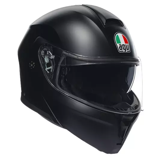 Agv Streetmodular Mono Modular Мотошлем Black Matt Серый