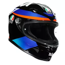 Agv K6 Replica Marini Sky Racing Team 2021 Мотошлем Синий