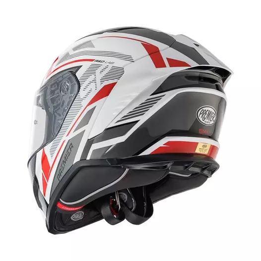 Premier Hyper 22.06 Kr 8 Мотошлем White Белый