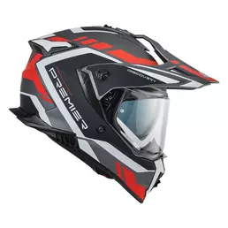 Premier Discovery Gl 17 Bm Мотошлем Black Red Красный
