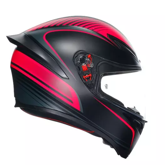 Agv K1 S E2206 Warmup Мотошлем Black Pink Розовый
