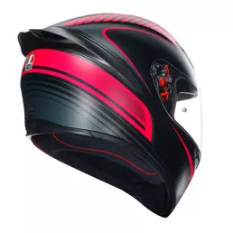 Agv K1 S E2206 Warmup Мотошлем Black Pink Розовый