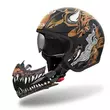 Airoh J110 Oni Мотошлем Gloss Золотистый