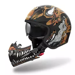 Airoh J110 Oni Мотошлем Gloss Золотистый