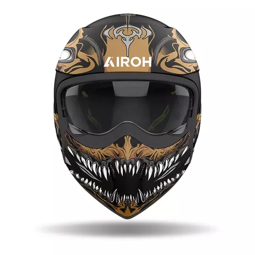 Airoh J110 Oni Мотошлем Gloss Золотистый
