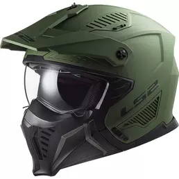 Ls2 Of606 Drifter Solid Мотошлем Green Matt Зеленый