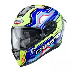 Caberg Drift Evo Lb29 Мотошлем Yellow Fluo Blue Желтый