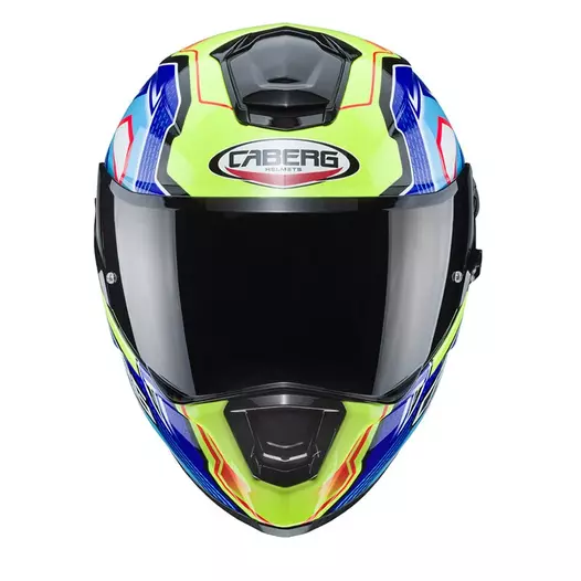 Caberg Drift Evo Lb29 Мотошлем Yellow Fluo Blue Желтый