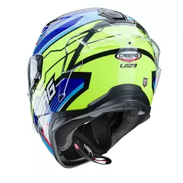 Caberg Drift Evo Lb29 Мотошлем Yellow Fluo Blue Желтый