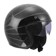Ls2 Of601 Bob 2 Cosmic Мотошлем Black Grey Черный