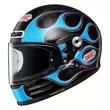 Shoei Glamster 06 Blast Tc-2 Мотошлем Blue Синий (размер: xs)
