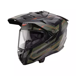 Caberg Tanami Ranger Мотошлем Green Orange Matt Зеленый