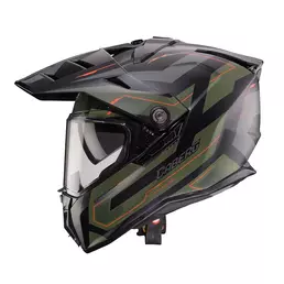 Caberg Tanami Ranger Мотошлем Green Orange Matt Зеленый