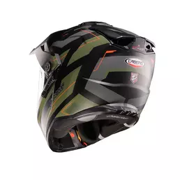 Caberg Tanami Ranger Мотошлем Green Orange Matt Зеленый