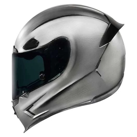 Icon Airframe Pro Quicksilver мотошлем серебряный