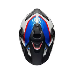 Nexx Y.travl Quest Мотошлем White Red Blue Синий
