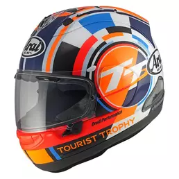 Arai Rx-7v Evo Isle Of Man 2025 Мотошлем Оранжевый (размер: xs)