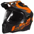 LS2 MX701 Explorer integralhelm Matt Black / Fluo Orange