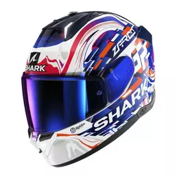 SHARK Skwal I3 Replica Zarco GP De France integralhelm White / Violet / Blue