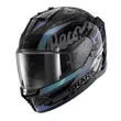 Shark D-skwal 3 Streetrush Мотошлем Black Green Черный (размер: xs)