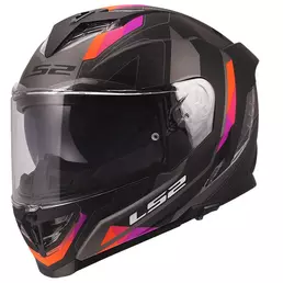 Ls2 Ff818 Storm 3 Sporty Мотошлем Grey Purple Серый