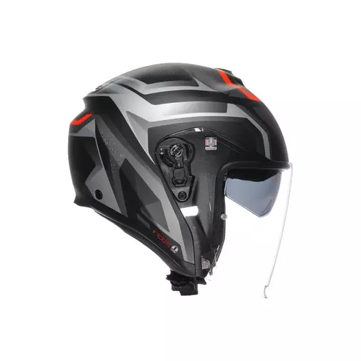 Agv Irides E2206 Zurigo Мотошлем Black Matt Grey Черный