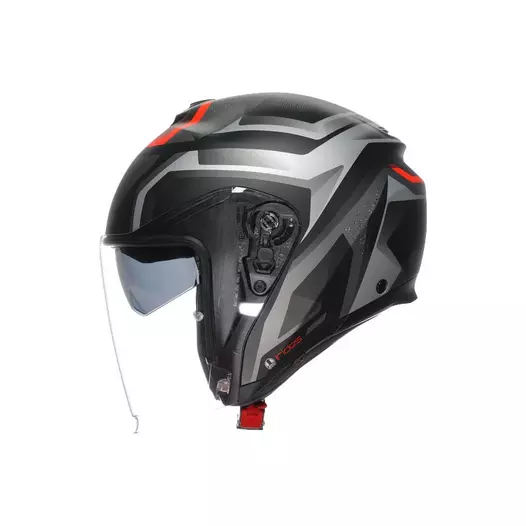 Agv Irides E2206 Zurigo Мотошлем Black Matt Grey Черный