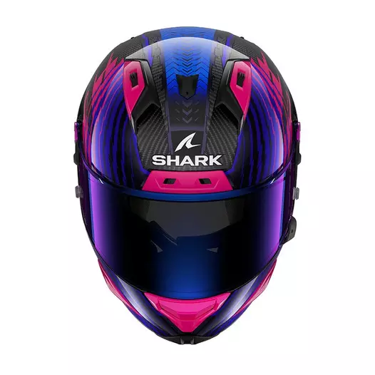 Shark Aeron Edgy Мотошлем Purple Blue Фиолетовый
