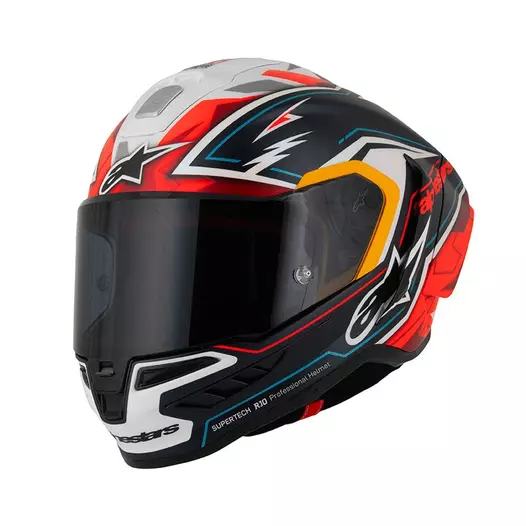 Alpinestars Supertech R10 Acosta Replica Мотошлем Matt Красный (размер: xs)