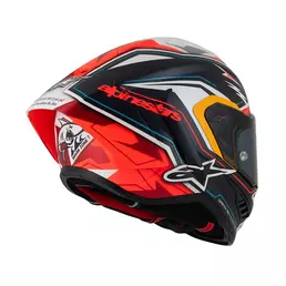 Alpinestars Supertech R10 Acosta Replica Мотошлем Matt Красный