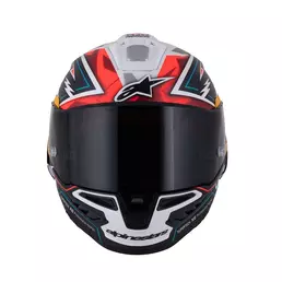 Alpinestars Supertech R10 Acosta Replica Мотошлем Matt Красный