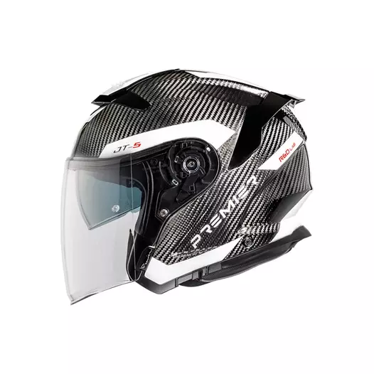 Premier Jt5 Carbon Ma 8 Мотошлем White Белый