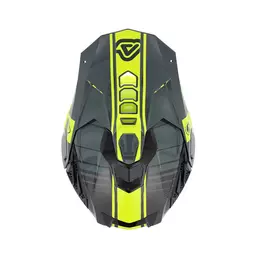 Acerbis Airstrike-c Мотошлем Black Yellow Желтый