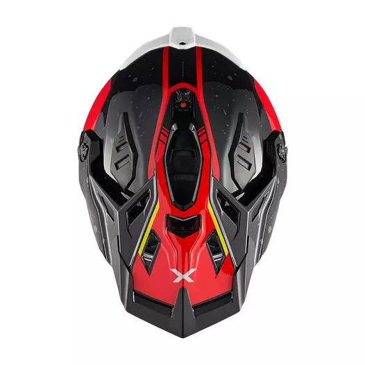 Nexx X.rally Yuma Мотошлем Black Red Красный