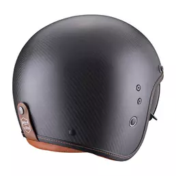 Scorpion Belfast Evo Carbon Solid Мотошлем Black Matt Черный