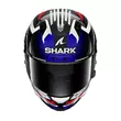 Shark Aeron Gp Fim Racing Firstlap Мотошлем Blue Синий