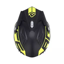 Acerbis Jet Aria 2206 Graphic Мотошлем Black Yellow Желтый