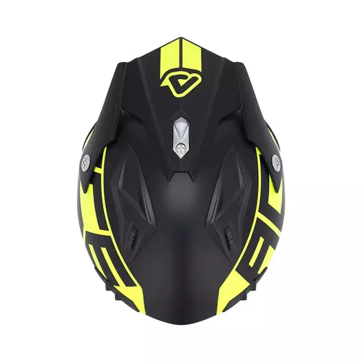 Acerbis Jet Aria 2206 Graphic Мотошлем Black Yellow Желтый