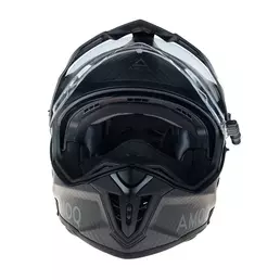 Amoq Recoil Carbon Adv Blackout Мотошлем Matt Черный