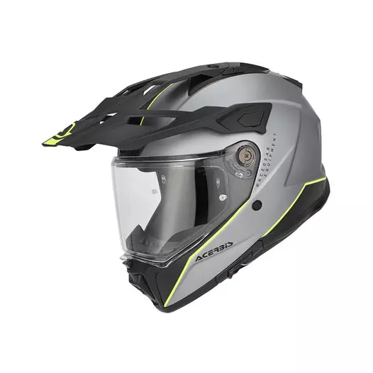 Acerbis Attack Мотошлем Grey Yellow Matt Желтый (размер: xs)